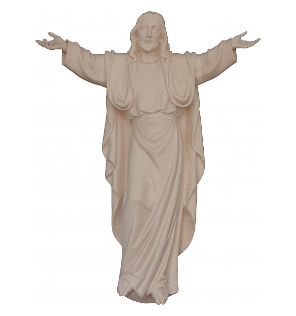 3213 - Risen Christ statue Cross Wall Sculpture NATUR