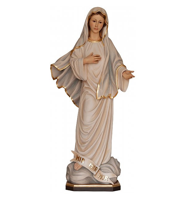 3320 - Our Lady of Medjugorje, wood