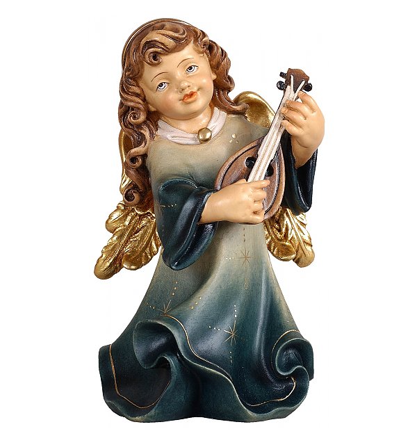 5360 - Alpine  Angel with lute COLOR