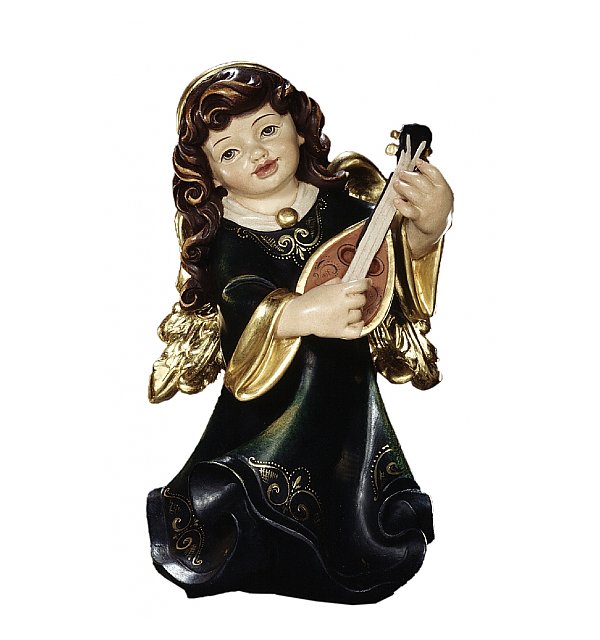 5360 - Alpine  Angel with lute ECHTGOLD