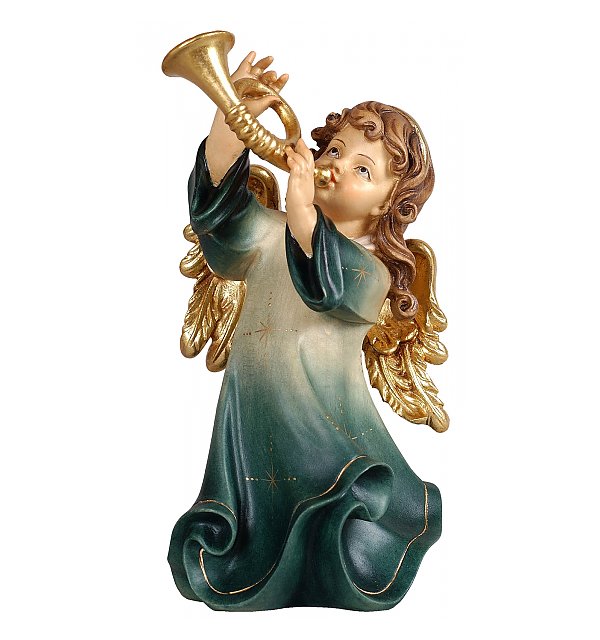 5380 - Alpine Angel with French horn COLOR