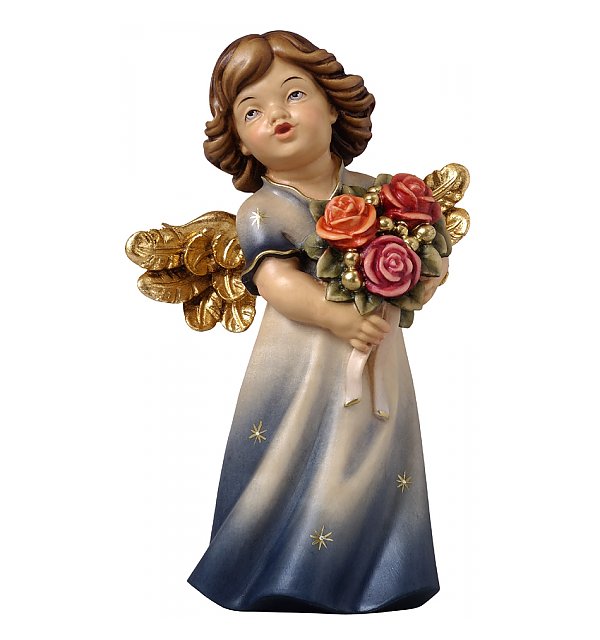 6204 - Mary angel with roses COLOR