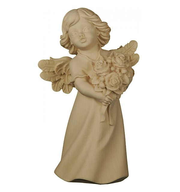 6204 - Mary angel with roses NATUR
