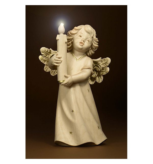 6211 - Mary angel with candle and illumination GOLDSTRICH