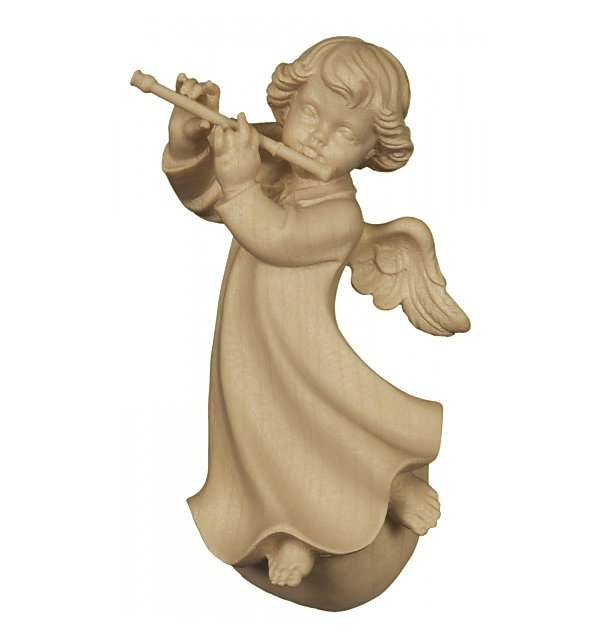 632F - Welcome Angel with flute NATUR