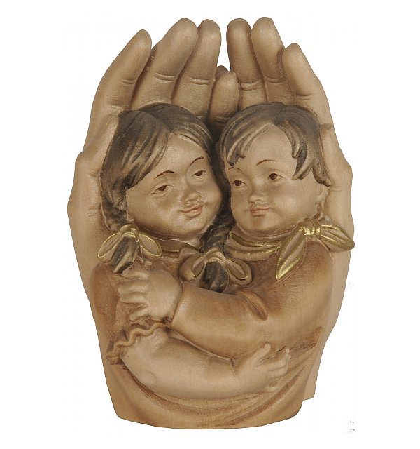 6400 - Protective hands with girl and boy TON2