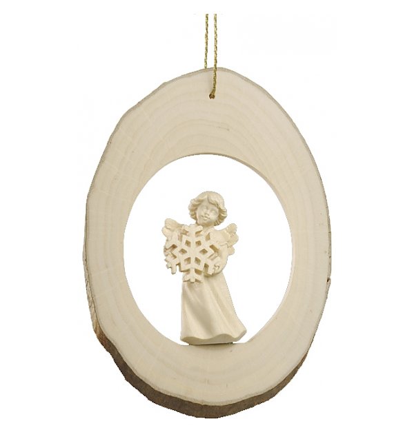 6704 - Branch disc with Mary Angel snowflake
