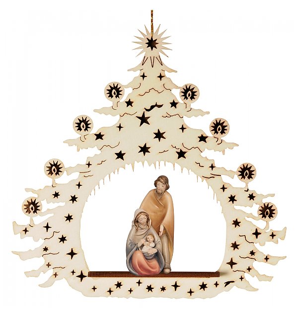 7126 - Christmas Tree with Holy Family