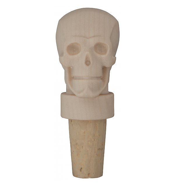 79991 - Cork skull cap for cork bottle, maple