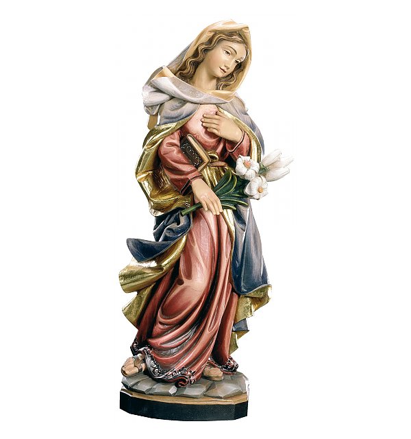 KD0137 - Blessed Mary with lily and book COLOR