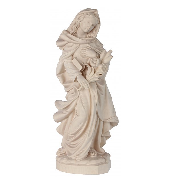 KD0137 - Blessed Mary with lily and book NATUR