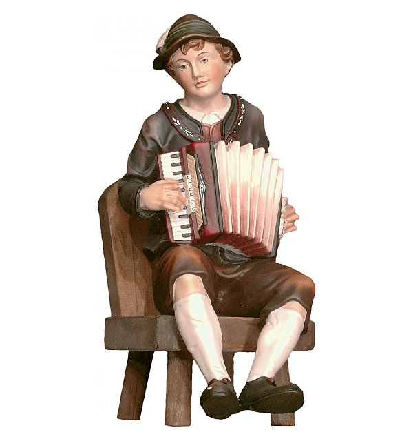 KD1022s - Accordion player seated on chair