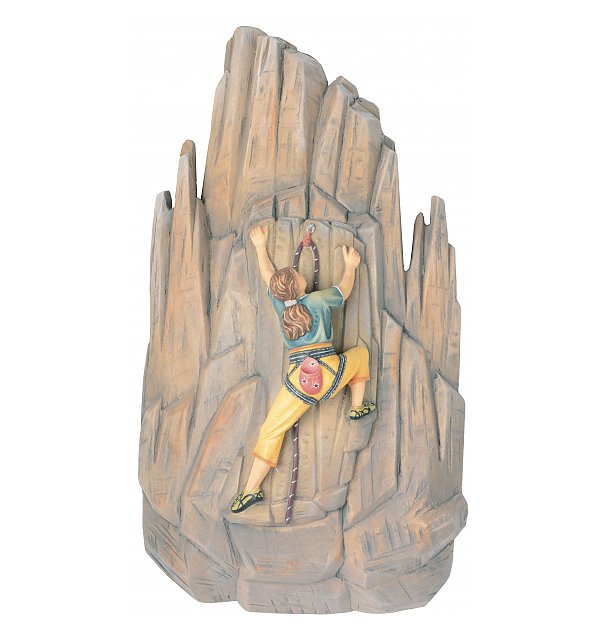 KD1139B - Climber woman with mountain