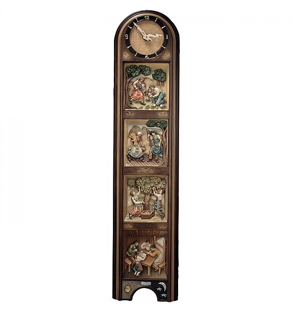 KD1291 - Clock with the 4 seasons vertical