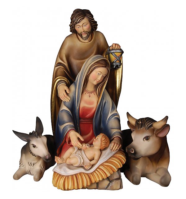 KD1511 - Holy Family with ox and donkey