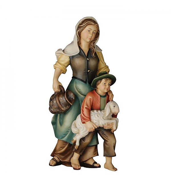 KD155037 - Herds-woman with boy