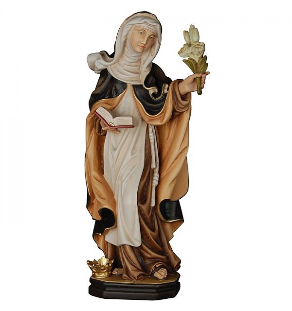 KD4916 - St. Isabelle of France with Lily and Crown