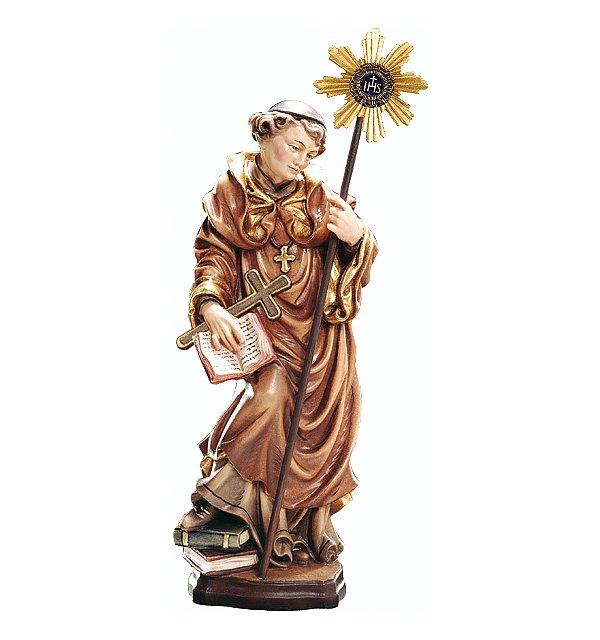 KD7610Y - St. Bernardino of Siena with cross and sun