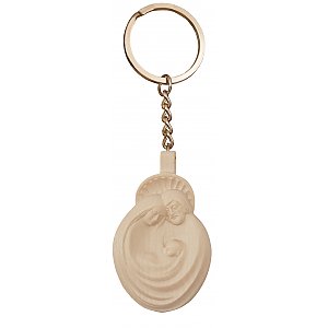 0027 - Key Ring, Holy Family in maple wood
