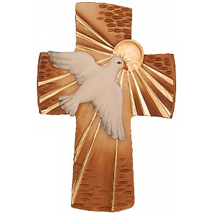 0101 - Peace Cross carved in wood