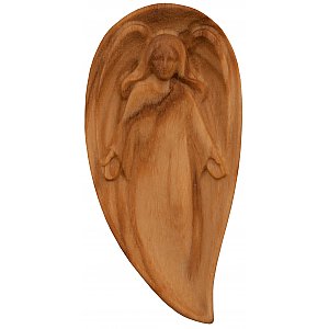 0610 - Magnet - Guardian Angel in oliv wood