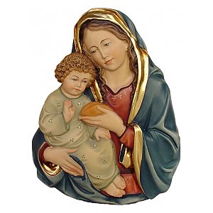 1230 - Half-length wall portrait of St.Mary and child
