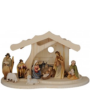 27632 - Christmas nativit with 12 Morgenstern Figures