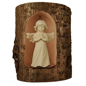 2758 - Mary Angel in tree trunk