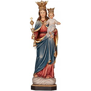 3390 - Our Lady Help of Chistians woodcarved