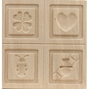 M4130 - 4 Mold Forms, Lucky Charm