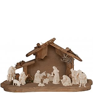 7301 - Crib set of 12 items, 4 cm in size