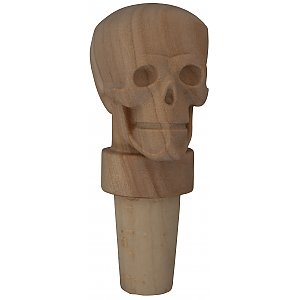 79992 - Cork skull cap for cork bottle, cherry