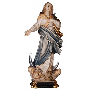 KD0169 - Our Lady Immacolata with angels on the moon