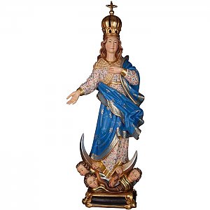 KD0169K - Our Lady Immacolata with angels (with crown)