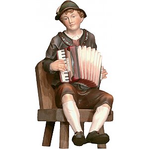 KD1022s - Accordion player seated on chair