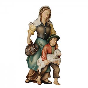 KD155037 - Herds-woman with boy