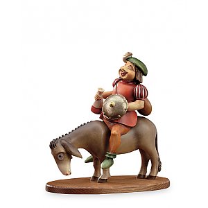 L00613-P - Sancho Panza on donkey (w. pedestal)