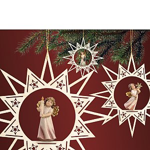 Christmas Decoration - Star with angel
