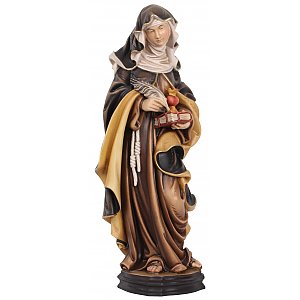 KD4630 - St. Gertrude the Great with burning Heart