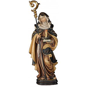 KD4700 - St. Brigid with Book Candle and Bishops crook