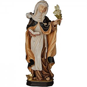 KD4916 - St. Isabelle of France with Lily and Crown