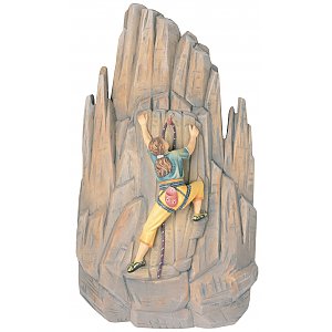 KD1139B - Climber woman with mountain