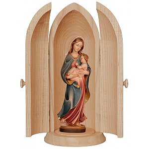 Nischen mit Heiligen Figuren aus Holz