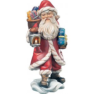 KD9004 - Babbo Natale con gerla e laterna