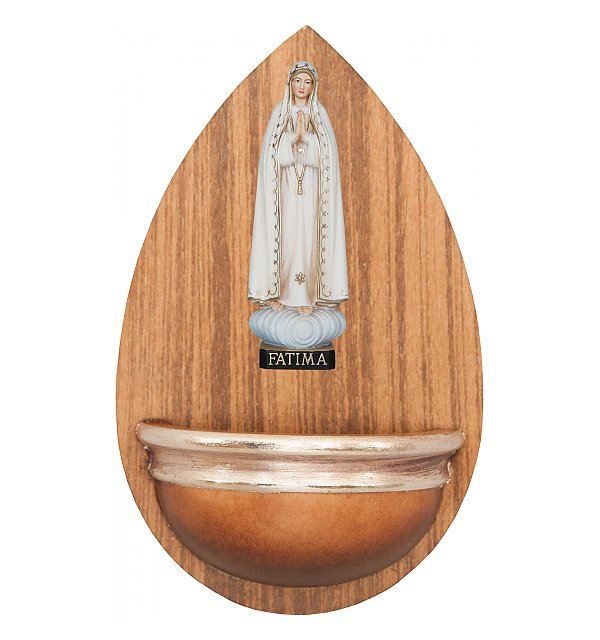 0046F - Aquasantiera con Madonna di Fatimá