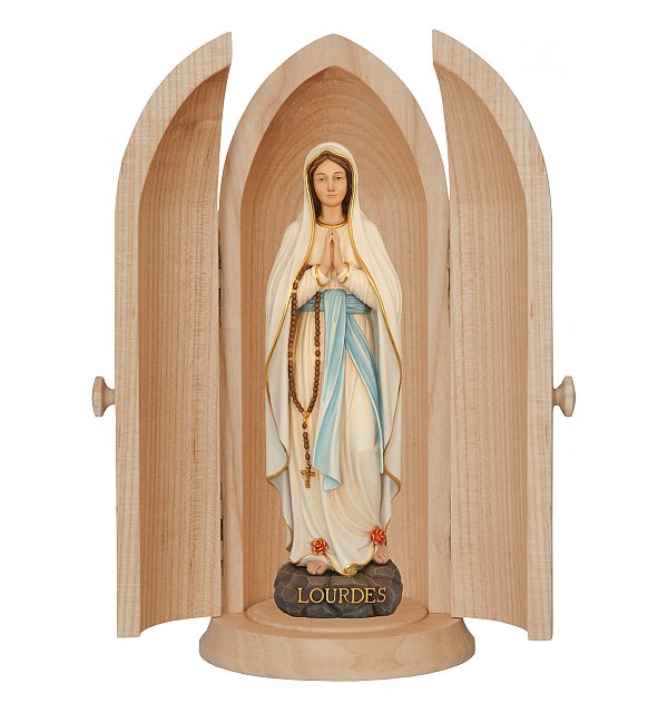 0504 - Nicchia con Madonna di Lourdes