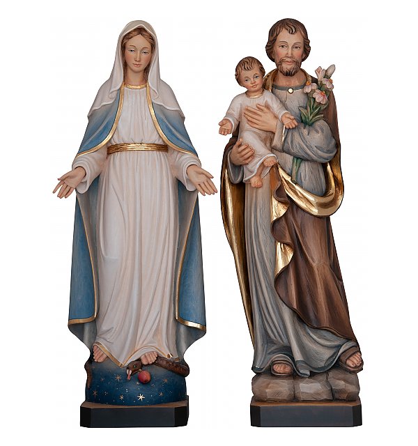3255 - Madonna delle Grazie con Giuseppe con bambino
