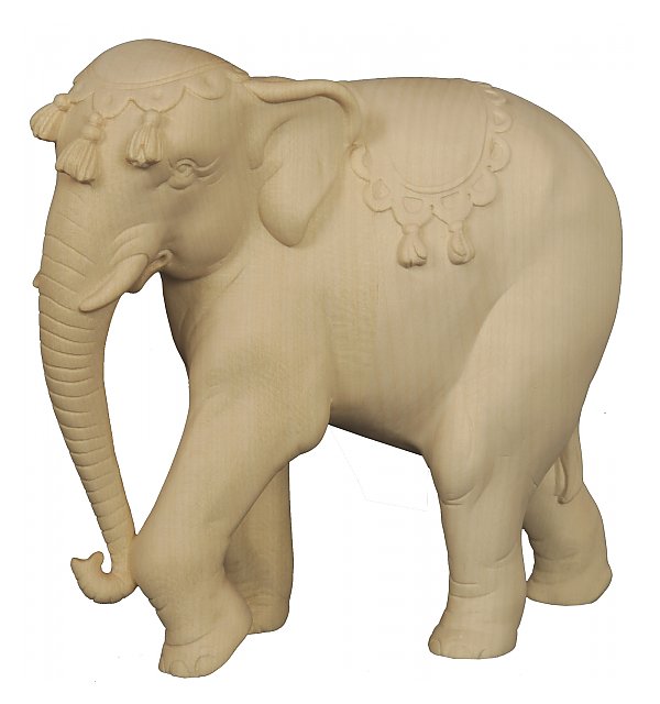 2610 - Elefante (senza servitore seduto) NATUR