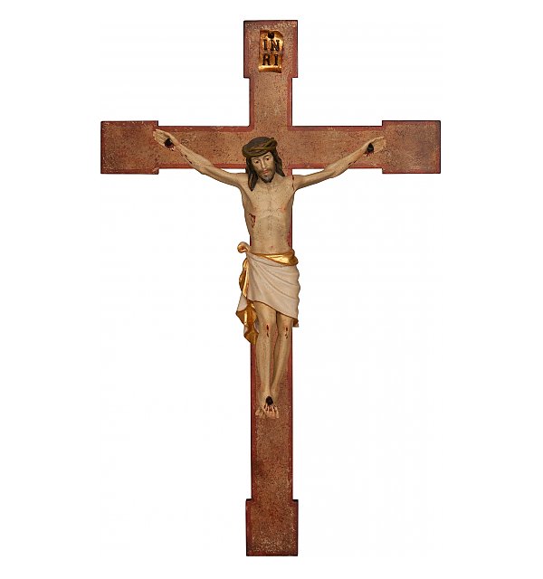 3083R - Crocifisso Classico su croce romanica EG_ALT