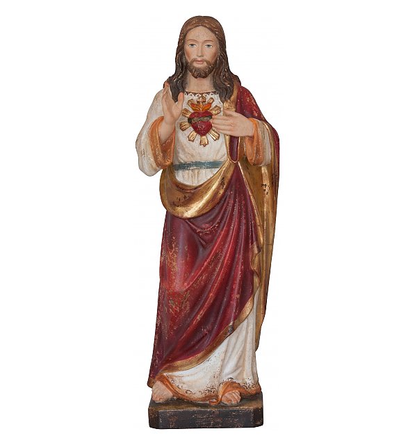 3217 - Sacro Cuore Gesù in legno EG_ALT
